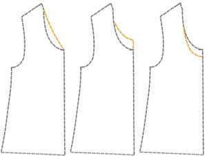 How To Alter Neckline Of A Dress, Altering Dress Neckline, How To Tighten A Loose Neckline, How To Fix A Low Neckline, Change Neckline Of Dress Diy, Changing Neckline On Tshirt, Change Neckline Of Tshirt, T Shirt Neckline Alteration, Alter Neck Dress