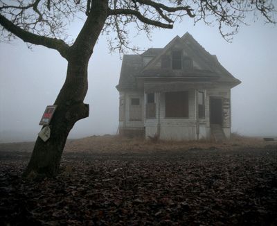 . Foggy Field, Gothic Americana, Paradis Sombre, Creepy Houses, Old Abandoned Houses, Spooky Places, Creepy Stuff, Desen Anime, Southern Gothic