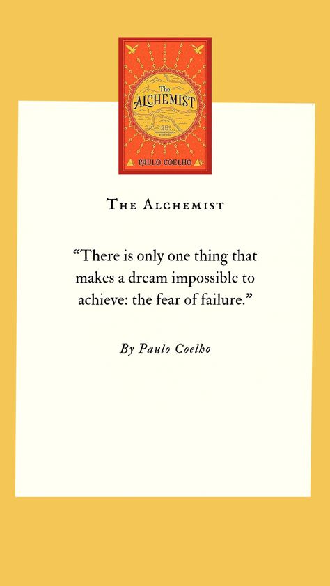 The Alchemist is a novel by Brazilian author Paulo Coelho which was first published in 1988. Originally written in Portuguese, it became a widely translated international bestseller. #Alchemist #books #selfhelp #selfhelpBook The Alchemist Book, Alchemist Book, Paulo Coelho Quotes, Habit Quotes, Life Quotes Inspirational Motivation, Life Choices Quotes, Soothing Quotes, Man Up Quotes, The Alchemist