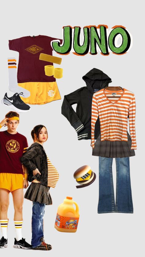 #juno #halloween #halloweencostume Juno Halloween Costume, Juno Costume, Halloween Costumes Pregnant Women, Movie Character Halloween Costumes, Warm Halloween Costumes, Character Halloween Costumes, Silly Clothes, Classy Halloween Costumes, Pretty Halloween Costumes