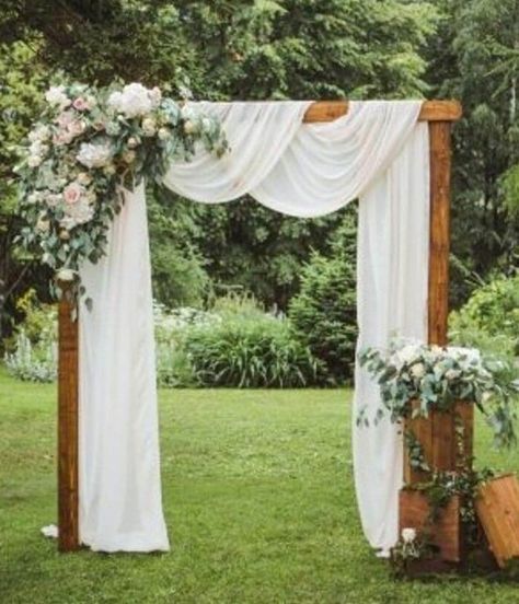 Winter Wedding Table Centerpieces, Wedding Trellis, Wedding Pergola, Wooden Wedding Arches, Bridal Shower Decorations Rustic, Rustic Wedding Showers, Wedding Arch Rustic, Kirkenes, Wedding Shower Decorations