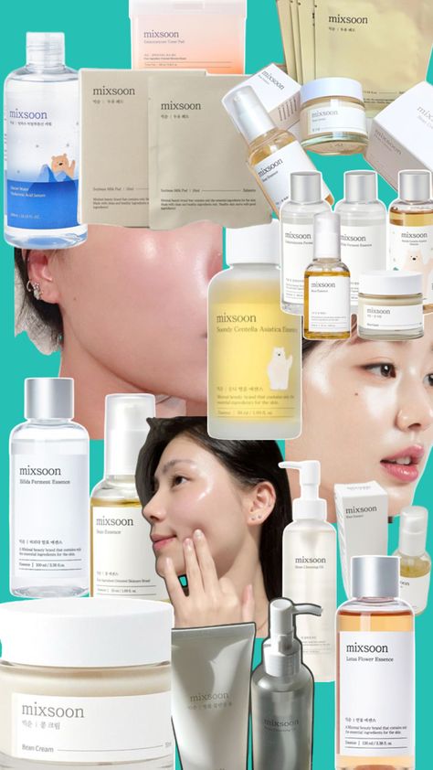 #mixsoon #koreanskincare #kbeauty #skincare #skincareroutine #makeup #glassskin #glowyskin #clearskin Glowy Skin, Glass Skin, K Beauty, Korean Skincare, Clear Skin, Skin Care Routine, Skin Care, Skin, Makeup