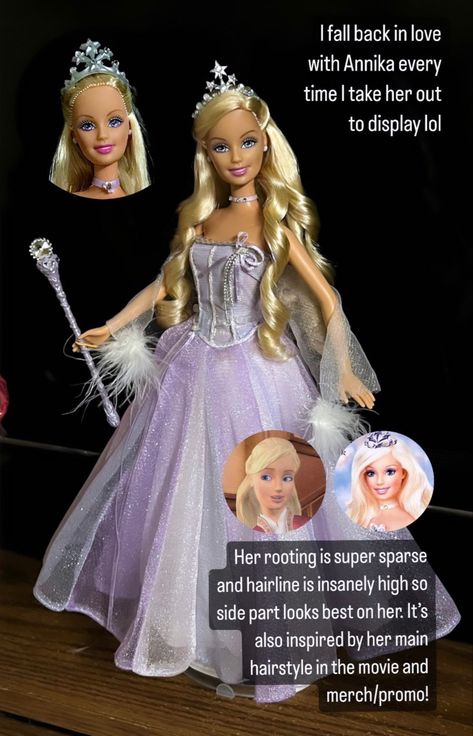 Barbie Annika, Barbie Movie Dolls, Magic Of The Pegasus, Barbie Pegasus, Barbie Aesthetic, Barbie 2000, Custom Barbie, Barbie Cartoon, Princess Movies