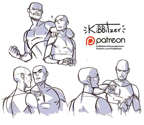 interactions reference sheet -PREVIEW- | kibbitzer on Patreon Someone Punching Someone Reference, Someone Getting Punched Reference, Punching Someone Reference, Getting Punched Reference, Punch Reference Pose, Punching Drawing Reference, Punch Drawing Reference, Kibbitzer Poses, Kibbitzer Pose Reference Couple