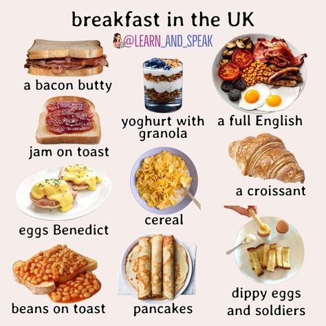 How To Make English Breakfast, Hogwarts Breakfast, Brunch Ideas Aesthetic, English Breakfast Aesthetic, English Food Recipes, English Breakfast Ideas, Healthy English Breakfast, English Breakfast Recipe, English Meals