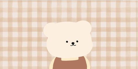 Teddy Desktop Wallpaper, Cute Bear Youtube Banner, Bear Desktop Wallpaper Aesthetic, Cute Bear Wallpaper Desktop, Plain Brown Wallpaper Aesthetic, Teddy Bear Wallpaper Laptop, Bear Wallpaper Laptop, Bear Wallpaper Ipad, Bear Wallpaper Desktop