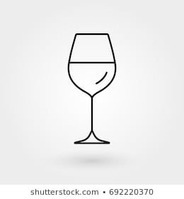 Wine Glass Outline Tattoo, Wine Glass Outline, Wine Tattoo, Rosé Wine, Rosé Png, Png Free Download, Jewelry Tattoo, Tattoo Flash Art, Flash Art