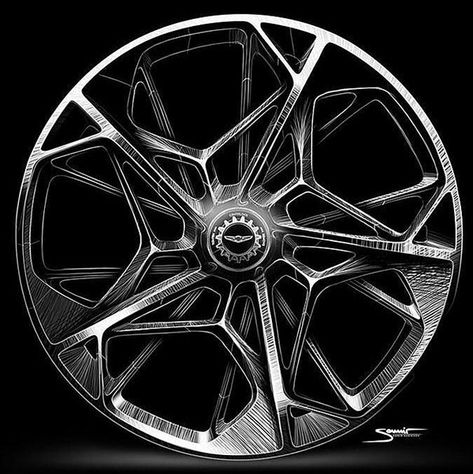 Car Wheels Diy, Wheel Craft, Wheel Art, Car Wheels Rims, Rim Design, Rims And Tires, Rims For Cars, Car Design Sketch, Concept Car Design