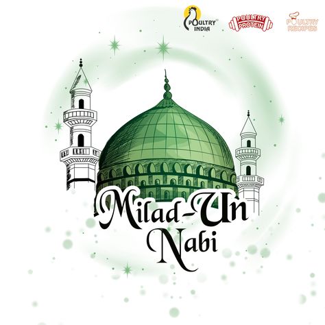 Eid Milad Un Nabi, Milad Un Nabi, Eid Milad, The Prophet, Prophet Muhammad, Allah, India, Green