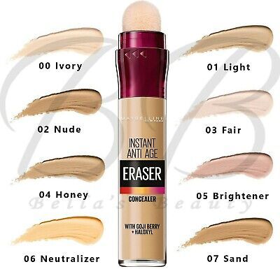 Maybelline Concealer Shades, Maybelline Eraser Concealer, Maybelline Eraser Eye Concealer, Lightweight Concealer, Maybelline Age Rewind Concealer, Best Drugstore Concealer, Concealer Tricks, Concealer Maybelline, Drugstore Concealer