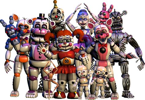 Sister Location Characters, Fnaf Sister Location Characters, Hulk Character, Fnaf 5, Penguins Of Madagascar, Fnaf Sl, Survival Horror, Scott Cawthon, Fnaf Sister Location