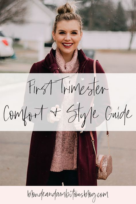 Maternity Outfits 1st Trimester, Comfy First Trimester Outfits, Early Maternity Outfits First Trimester, Early Second Trimester Outfits, 10 Weeks Pregnant Outfit, 1st Trimester Outfits Winter, Fall First Trimester Outfits, First Trimester Clothes, Early Pregnancy Outfits Winter