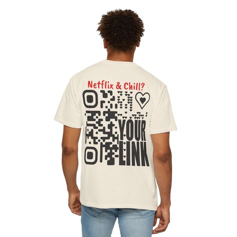 How to Order: -Select your size and color -Add your link in the personalization box to be transformed into a QR code. -Complete your order, and we'll handle the rest! Product Description: Combine style, functionality, and personalization with our Custom Scannable QR Code T-Shirt! This unisex design is perfect for men and women looking to share their social media links or websites in a fun and stylish way. Ideal for influencers, business owners, or pranksters, this high-quality t-shirt ensures yo Coding Shirts, Netflix And Chill, High Quality T Shirts, Vintage Colors, Business Owners, Unisex Design, Qr Code, Festival Season, Bathing Beauties