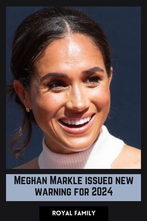 What is the new warning issued to Meghan Markle for 2024? Meghan Markle Nose Job, Meghan Markle Natural Hair, Meghan Markle Young, Meghan Markle Divorce, Meghan Markle House, Meghan Markle Fake, Meghan Markle Child, Meghan Markle Today, Meghan Markle Plastic Surgery