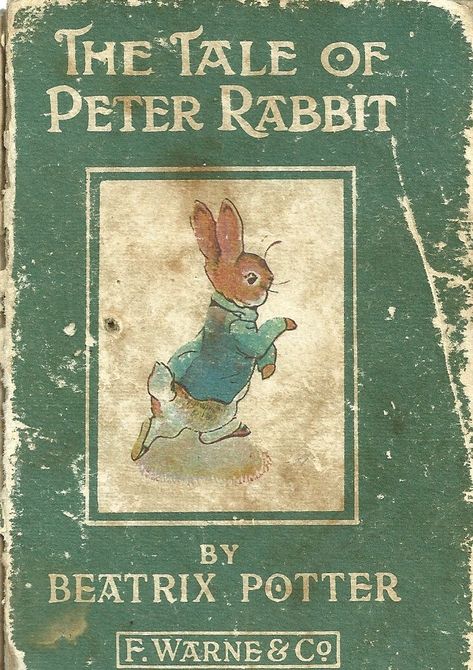 Peter Rabbit Book by Beatrix Potter Peter Rabbit Books, Tale Of Peter Rabbit, 동화 삽화, Dads Favorite, Vintage Book Covers, Childhood Books, Children's Literature, Vintage Children's Books, Beatrix Potter