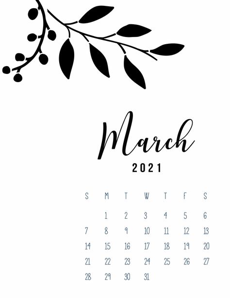 Free Printable March 2021 Calendar Botanical #Marchcalendar #Marchcalendar2021 #freeMarchcalendar2021 #printablecalendar2021 #printablecalendar2021free #printablecalendar2021freemonthly #printablecalendartemplate #Calendarsdiy #Calendarsprintables #Calendar #Calendarideas #Calendarprintables #Calendar2021 #Calendars2021freeprintables Free Printable Calendars, Block Notes, Modern Calendar, Pretty Writing, Year At A Glance, Printable Calendars, Today Calendar, Unique Calendar, Diy Calendar