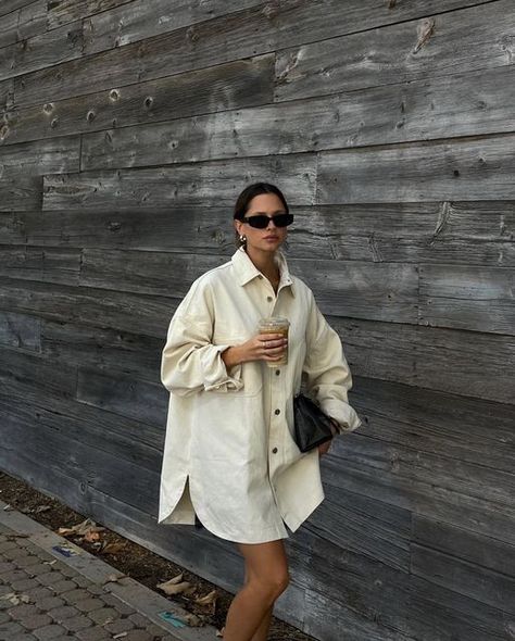 Polo Button Down Outfit Women, Oversized Button Down Shirt Outfit, Shirt Over Dress, Button Down Outfit, Oversized Polo, Shirt Dress Outfit, Oversized Button Down Shirt, Oversized Shirt Dress, Bowling Shirts