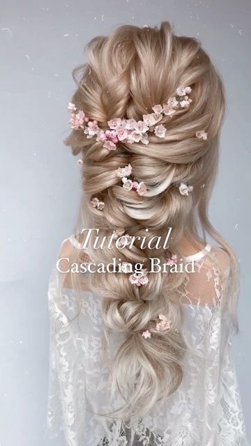 Topsy Tail Braid, Updo Tutorials, Bridal Braid, Topsy Tail, Bridemaids Hairstyles, Hair Education, Tail Braids, Bridal Braids, Pull Through Braid