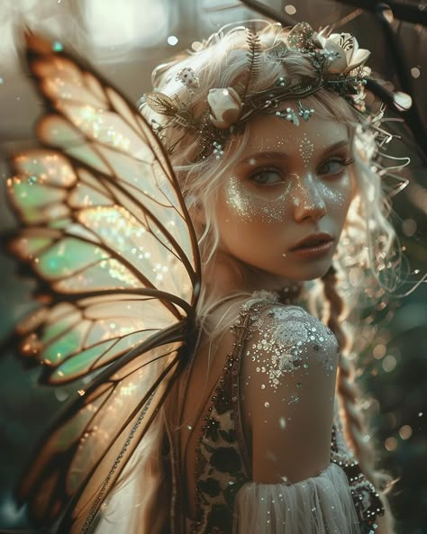 Garden snowdrop fairy ✨✨✨ #ai #aiart #aiartcommunity #aiartwork #midjourneyv6 #midjourney #midjourneyart #midjourneygallery #digitalart #ethereal #ethereal_moods #surrealart #surreal #midjourneycommunity #fairy #fairycore #fairygarden #celedrinemarch2024 @celedrine_art #marchaimagic @tricia_danby_aiart Air Sign Outfit, Magical Fairy Aesthetic, Realistic Fairy Costume, Fairy Photo Shoot Ideas, Fairy Goddess Aesthetic, Ethereal Fairy Dress, Rennaisance Outfits Fairy, Beautiful Fairy Art, Nature Fairy Makeup