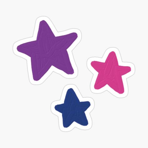 Get my art printed on awesome products. Support me at Redbubble #RBandME: https://www.redbubble.com/i/sticker/Bi-Stars-Pattern-by-damah/91434012.JCQM3?asc=u Star Stickers Printable, Bi Drawing, Diy Stickers Ideas, Lgbtq Stickers, Stickers For Journal, Stickers Random, Bi Flag, Bisexual Flag, Eye Stickers