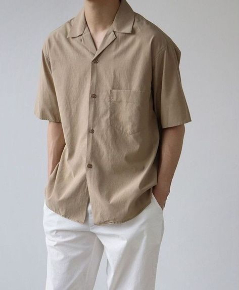 Kemeja Lelaki, Minimalist Fashion Men, Classy Outfits Men, Mens Trendy Outfits, Street Style Outfits Men, Mens Casual Dress Outfits, Men Stylish Dress, Guys Clothing Styles, Cool Outfits For Men