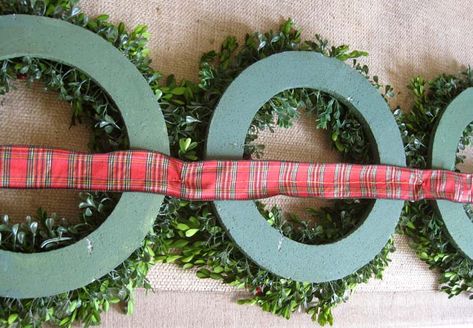 Christmas Front Porch with Boxwood Wreath Trio - Remodelando la Casa Unique Christmas Door Decorations, Small Boxwood Wreath, Christmas Boxwood, Boxwood Wreath Decor, Boxwood Wreath Christmas, Christmas Wreaths For Windows, Make A Christmas Wreath, Christmas Door Hangings, Christmas Door Decoration