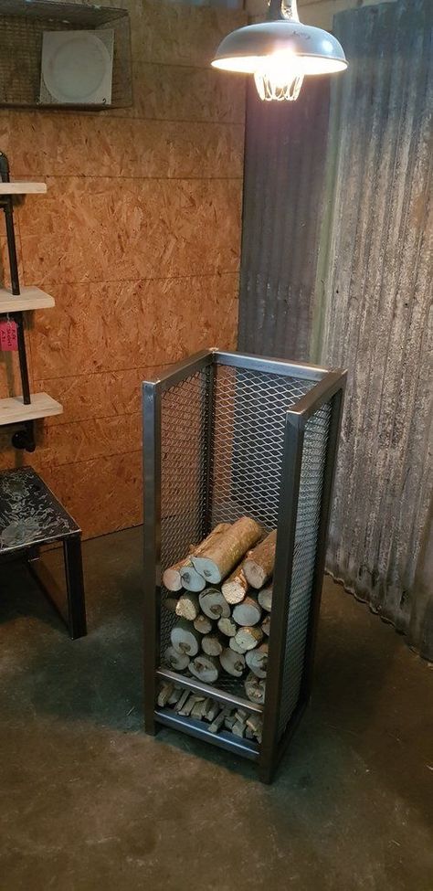 Firewood Storage Indoor, Outdoor Firewood Rack, Firewood Shed, Firewood Holder, Firewood Rack, Log Holder, Firewood Storage, Wood Rack, Welding Art Projects