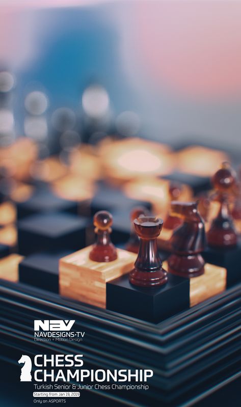 CHESS CHAMPIONSHIP-2019 on Behance Chess Championship, Event Branding, Title Design, Motion Design, Chess Board, Chess, Motion, Branding, Screen