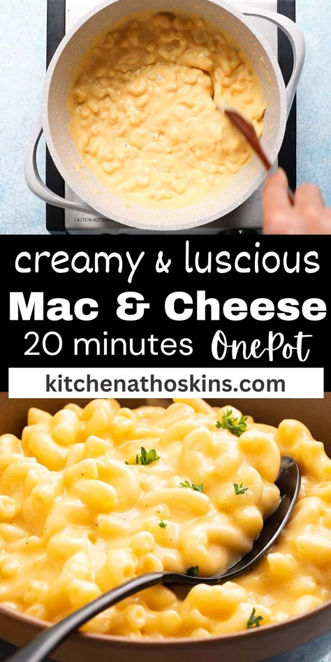 Stovetop Mac N Cheese Recipe, Super Creamy Mac And Cheese Recipe, Easy Mac And Cheese Stovetop, Easy Quick Mac And Cheese Recipe, Homade Mac And Cheese Easy, Quick Mac N Cheese Recipe, Easy Quick Homemade Mac N Cheese, At Home Mac And Cheese, Homemade Cheesy Mac And Cheese