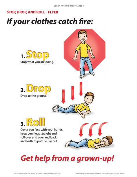 Make it fun. Let’s educate our children and grandchildren. Here’s a help tip from the National Fire Protection Association. Stop. Drop. Roll! #firesafetytips #firesafetytipsforchildren #reliablefireandsecurity Stop Drop And Roll, Fire Safety Week, Fire Safety Tips, Safety Week, Fire Equipment, Preschool Themes, Fire Protection, Fire Safety, Grandchildren