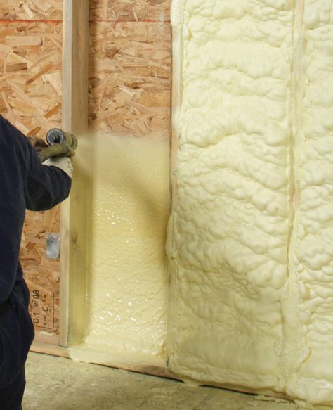 Spray Foam Insulation, also known as Spray Polyurethane Foam (SPF), is considered one of the best insulating, and air sealing, and weatherization materials on the market today. In fact, there is no other material available that comes close to providing the insulation and weather-proofing benefits of SPF. Spray Foam (SPF) Insulation Overview via GreenBuildingAdvisor.com SPF ... Read more Spray Insulation, Attic Insulation, Home Insulation, Spray Foam Insulation, Air Conditioning Repair, Waterproofing Basement, Closed Cell Foam, Casa Container, Spray Foam