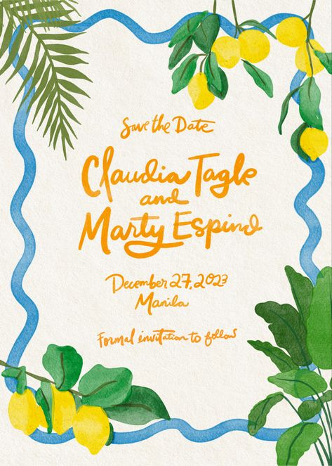 Italian Invites Party Invitations, Italian Inspired Invitations, Capri Wedding Decor, Summer Soiree Invitation, Italian Summer Invitation, Amalfi Invitation, Positano Invitation, Italian Birthday Invitation, Italian Invitation Design