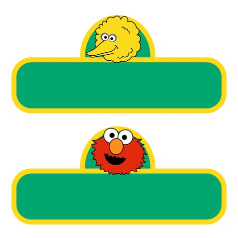 Sesame Street Sign Printable Free, Sesame Street Party Decorations Diy, Sesame Street Free Printables, Sesame Street Printables Free Templates, Sesame Street Classroom Theme Ideas, Sesame Street Birthday Games, Sesame Street Classroom Theme, Sesame Street Classroom, Sesame Street Party Decorations