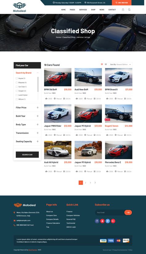 Car Dealership Website, Car Website Design, Car Rental Website, Automotive Website, Website Interface, Sales Website, Car Website, Website Design Layout, Car Rentals