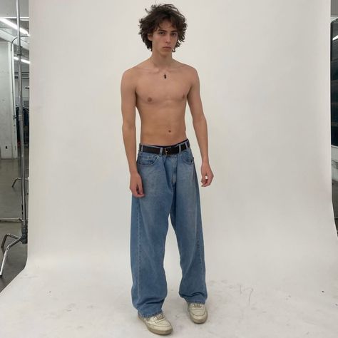 Heaven Core, Gender Euphoria, Vision 2023, Guy Fits, Corte De Cabelo Masculino, Human Poses Reference, Boy Poses, Causual Outfits, Shirtless Men