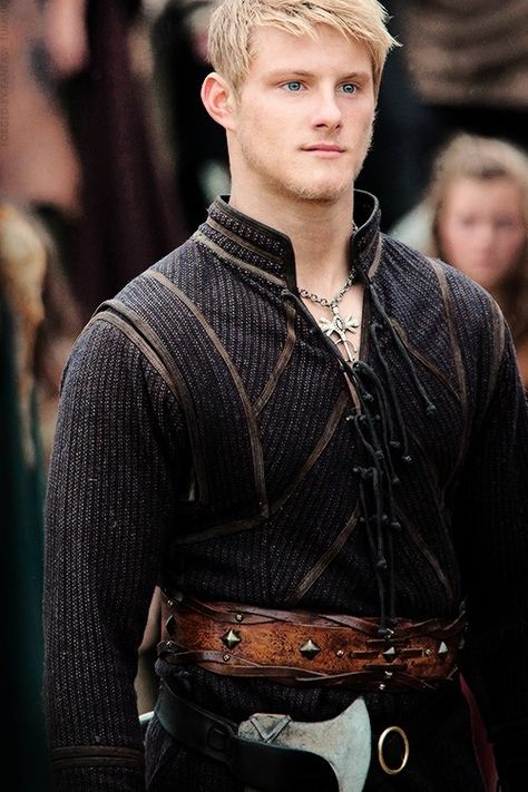 #Vikings #Bjorn #AlexanderLudwig Medieval Male Aesthetic, Fantasy Mens Clothes Aesthetic, Medieval Aesthetic Male, Viking Clothing Male, Brigid Kemmerer, Cow Boys, Medieval Aesthetic, Alexander Ludwig, Medieval Clothes