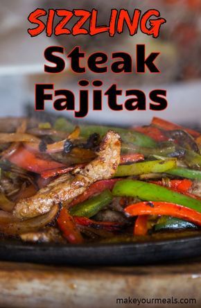 Steak Fajitas Seasoning, Steak Fajita Recipe Cast Iron, Stake Fajitas Recipe, Beef Fajita Recipe Marinade, Stake Fajitas, Steak Fajita Seasoning, Husband Meals, Fajitas Steak, Fajita Recipes