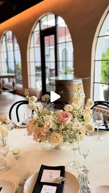 FLOWERS | FLORIST | WEDDINGS | DELIVERY | NYC | BROOKLYN on Instagram: "Create with me beautiful low centerpiece!
How about the idea of use paper towel to cover Oasis ✨🌸" Low Floral Arrangements, Low Centerpieces, Nyc Brooklyn, Flower Arranging, Long Table, Beautiful Flower, Paper Towel, Floral Arrangements, Florist