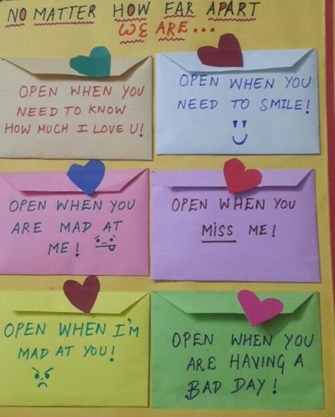 Valentines day cards for him #longdistance #valentinesdaycraft Cute Things To Make Ur Boyfriend, Couples Sketchbook Ideas, Gifts For Ur Bf, Valentines Day Cards For Him, Open When Cards, Joululahjat Diy, Boyfriend Scrapbook, Couple Scrapbook, Anniversary Scrapbook