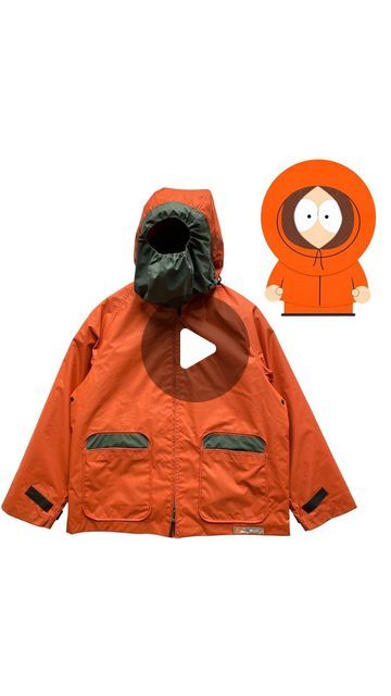 300700 on Instagram: "Levi’s ICD CS1 Chemical Hood Jacket & Reversible Stab-Proof Liner as worn by Kenny from South Park (probably).
Sold on the website - Link in bio - Free global shipping!

Levi’s and Massimo Osti had already established a partnership in 1998 when Osti was called upon to design a limited line for Dockers titled “Equipment for Legs”. This resulted in the proposal of an entirely new line, blending influences from Osti’s own design language and Levi’s workwear heritage. Levi’s ICD (Industrial Clothing Division) was released during the A/W2000 season and featured a collection of around 35 pieces, alongside the ICD+ line with integrated electronics from Philips.

This particular piece is an ideal representation of the design ethos of the ICD line and a great showcase of Massi Kenny From South Park, Massimo Osti, Industrial Clothing, Kenny South Park, Hood Jacket, The Proposal, Design Language, New Line, Website Link