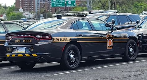 Pennsylvania, State Police Dodge Charger. Pennsylvania State Police, Highway Patrol, Police Vehicles, State Trooper, Public Safety, Police Car, Safety Equipment, State Police, Emergency Vehicles