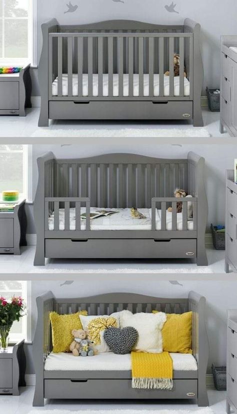 Luxe Nursery, Sleigh Cot Bed, Sleigh Cot, Bed Cot, Small Baby Room, Cozy Baby Room, Best Baby Cribs, طفلة حديثة الولادة, Crib Design