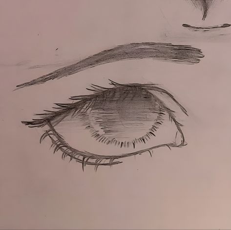 Droopy Eyes Drawing, Body Part Drawing, Droopy Eyes, Notebook Drawing, Eye Sketch, Eyes Drawing, Photos Of Eyes, Sketches Tutorial, Drawing Tutorial Easy