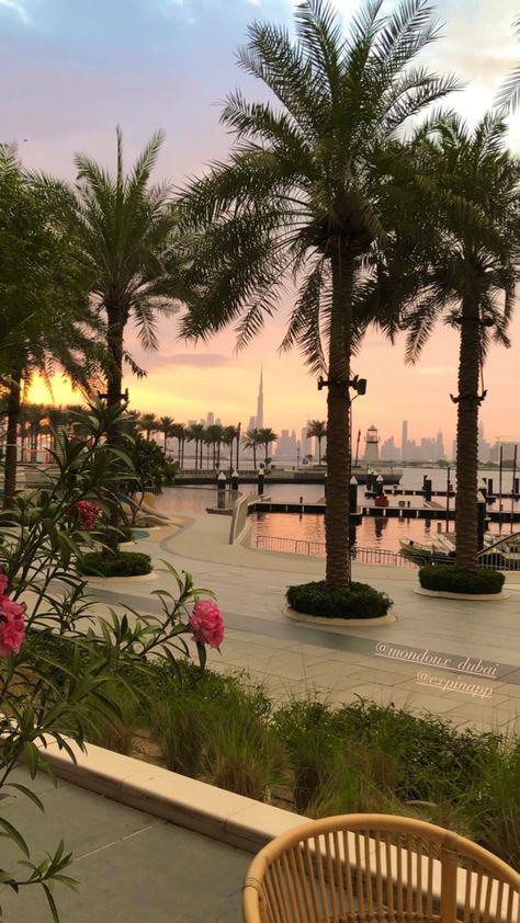 Dubai Morning View, Terrace Snap, Dubai Morning, Uae Aesthetic, Miracle Garden, Dubai Aesthetic, Aesthetic Feed, Morning View, Makkah