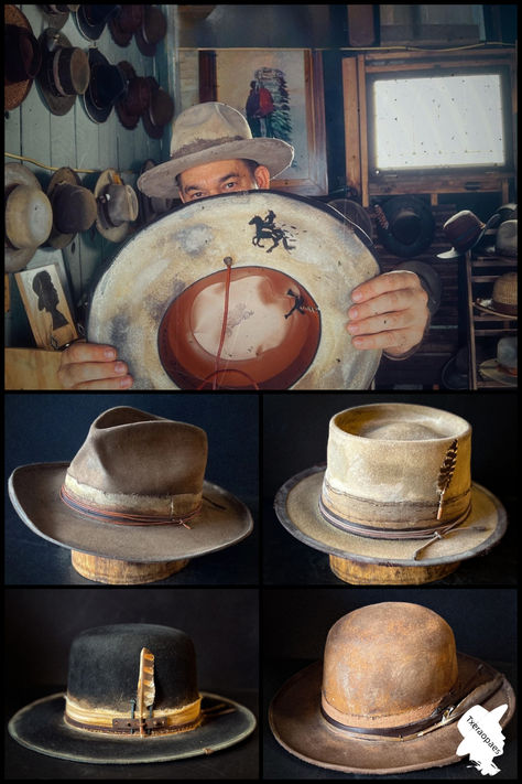 At RockHatter, every hat is custom designed and handcrafted by experts. For these years, we’ve built our reputation on quality and service. Shop now! Burnt Hats, Country Barbie, Guys Shoes, Akubra Hats, Cowboy Hat Design, Classy Cowgirl, Dope Hats, Kitchen Wood, Mens Hats