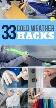 Cold Weather Hacks, Ideas For Camping, Winter Survival, Winter Car, Winter Hacks, Car Cleaning Hacks, Car Hacks, Simple Life Hacks, Survival Prepping