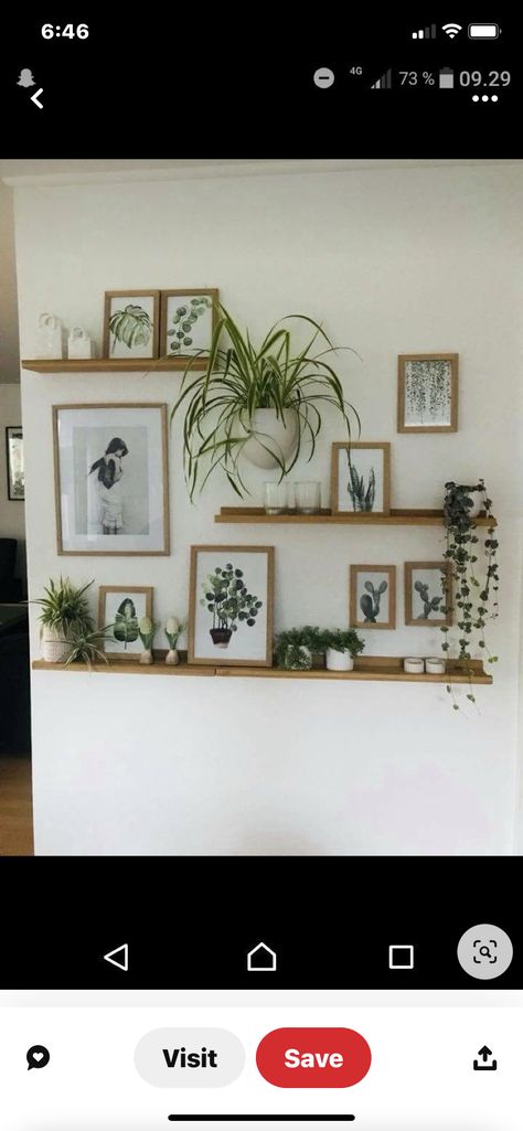 Wall Ledge Decor Ideas, Living Room Above Couch Decor, Behind Couch Decor, Wall Behind Couch, Decor Above Couch, Shelves Above Couch, Ikea Picture Ledge, Above Couch Decor, Picture Wall Living Room