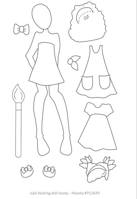 Paper Doll Faces Free Printable, Prima Paper Dolls, Handmade Bookmarks Diy, Creative School Project Ideas, Diy Projects Gifts, Card Making Templates, Bookmarks Kids, Card Making Crafts, Stencil Template