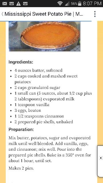 Mississippi Sweet Potato Pie Mississippi Sweet Potato Pie, Sweet Potato Pie Recipe Easy, Sweet Potato Pie Southern, Sweet Potato Pies Recipes, Pie Pie, Easy Pie Recipes, Pie Crusts, Potato Pie, Sweet Potato Pie