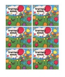 Truffula Seeds printable Dr Seuss Treat Bags, The Lorax Snacks, Lorax Printables Free, Lorax Snacks, Truffula Seeds, Homeroom Activities, Dr Seuss Images, Dr Seuss Snacks, Lorax Trees